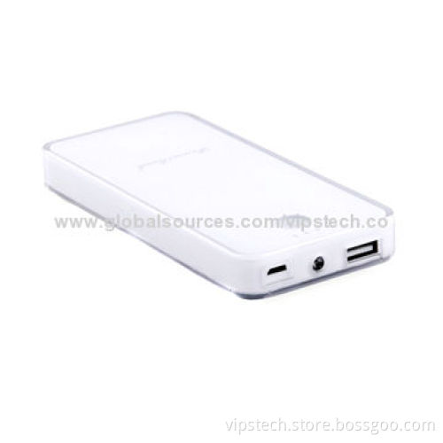 Mobile Phone Battery for iPhone/iPad, MP3/4 Players and Tablet PCs with 6,000mAh True Capacity